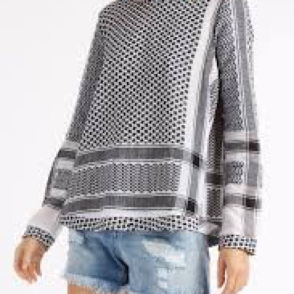 Cecilia Copenhagen Pink Handloom Keffiyeh Pattern Boxy Blouse $329 Medium - Picture 11 of 11